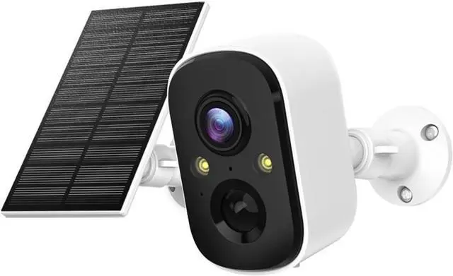 Main image of 3MP Security Battery Camera Combo with Solar Panel Two-Way Audio Wireless Outdoor Human Detection Surveillance Suite