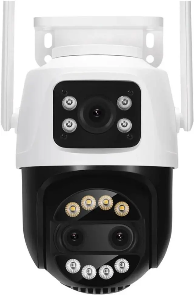Main image of 8MP Dual Lens 2.8mm -12mm 8X Zoom 4K PTZ WiFi IP Camera Outdoor AI Human Tracking CCTV Audio Home Security Surveillance Camera