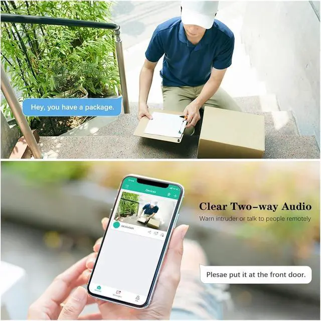 Alt view image 5 of 6 - 5MP 5G WiFi IP Camera Outdoor 360 Human Detection Auto Tracking Security Camera Color Night Vision CCTV Two Way