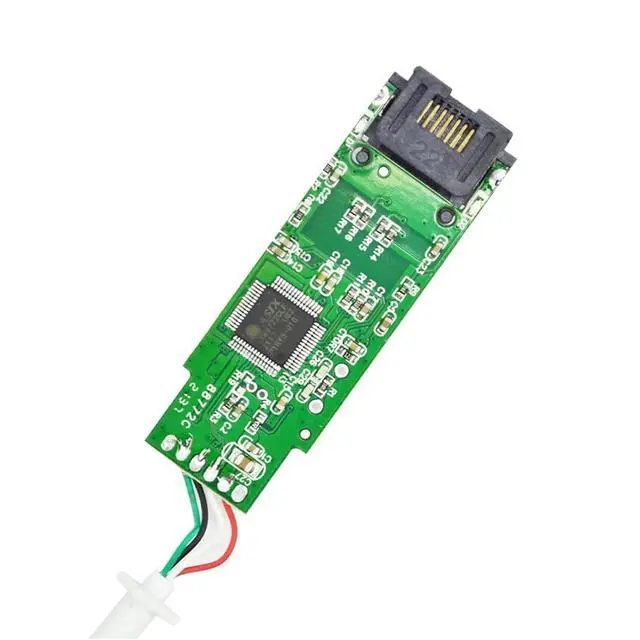 Alt view image 2 of 3 - 10/100M ASIX AX88772C CHIP USB 2.0 ETHERNET Adapter Network Card USB 2.0 to RJ45 LAN GIGABIT Internet Adapter Converter for PC(Micro USB to RJ45)