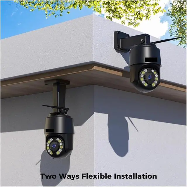 Alt view image 6 of 6 - Real 4K IMX415 16X Optical Zoom Camera WiFi 5G Metal Outdoor PTZ Auto Tracking IP Camera 8MP 3840X2160P Night Vision