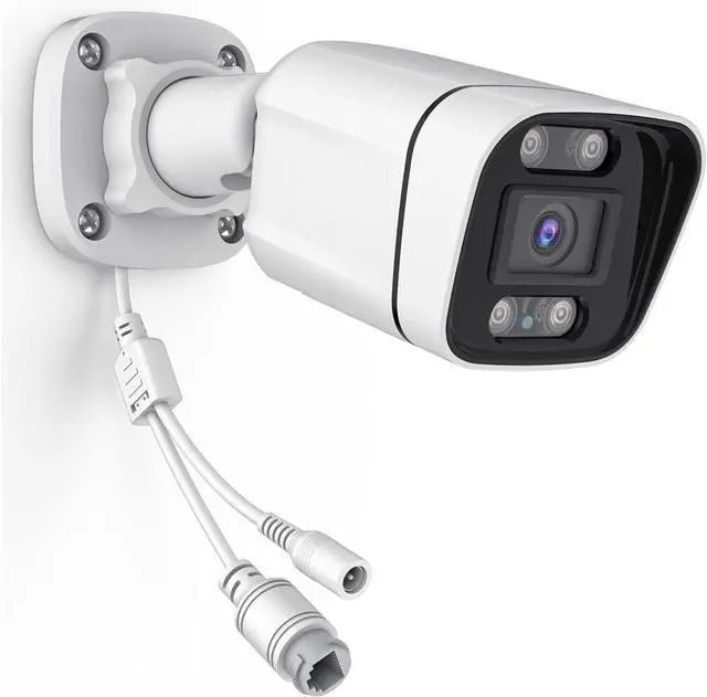 Main image of 5MP Outdoor Security IP POE Camera Home Security Surveillance Camera with Smart Human/Car Detection Color Night Vision