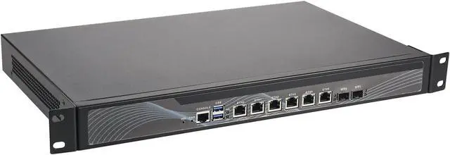 Alt view image 2 of 6 - Inte X520 2 * 10G SFP+/I5-4300M with 6X I226-V 2.5GbE LAN Barebone/ROS Firewall Hardware/USB3.0/1*M.2 Nvme/mSATA/SATA3.0/1U Rack Industrial Computer/Network Security Server