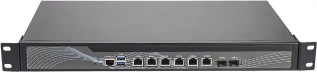 Main image of Inte X520 2 * 10G SFP+/I5-4300M with 6X I226-V 2.5GbE LAN Barebone/ROS Firewall Hardware/USB3.0/1*M.2 Nvme/mSATA/SATA3.0/1U Rack Industrial Computer/Network Security Server
