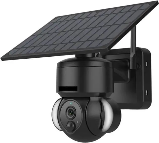 Main image of Solar PTZ IP Camera Outdoor Solar Panel Surveillance Security Camera Home Camera