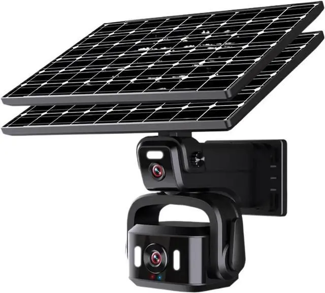 Main image of 4K 8MP Dual Lens Solar Security Camera, Wireless WiFi Outdoor Cam with Built-in Battery & Solar Panel for 24H Surveillance