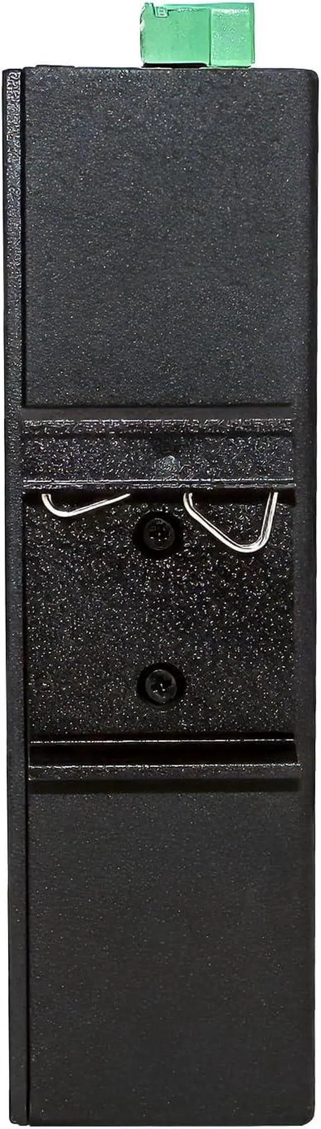 Alt view image 2 of 6 - 8-Port Industrial Ethernet Switch, 10/100 Mbps Unmanaged DIN Rail Switch