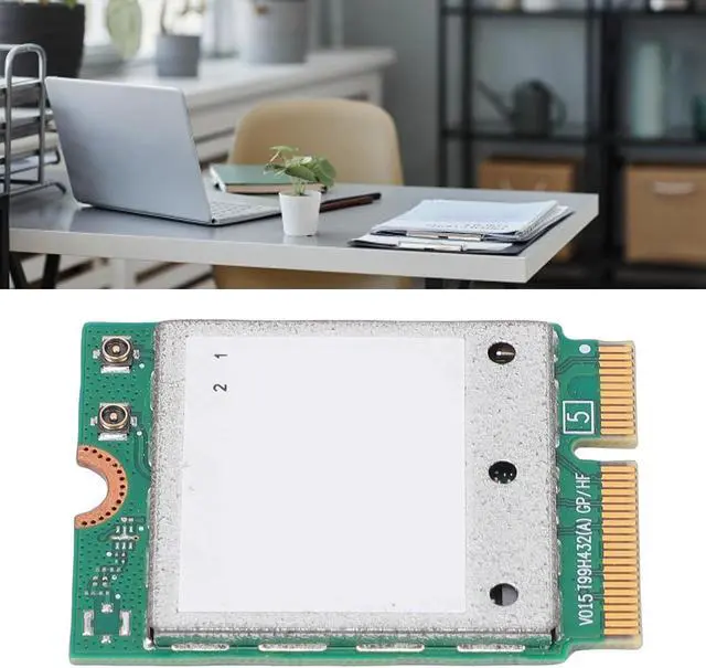 Alt view image 5 of 7 - QCNCM865 WiFi 7 Wireless Network Card, M.2 Interface 5.8Gbps Triple Band 2.4GHz 5GHz 6GHz with Support 4K QAM, 11 PC Laptops