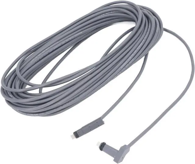 Alt view image 4 of 7 - Rectangular Satellite 100ft Replacement Cable Stable Connection for V2, Easy Installation, Compatible with Routers, Durable and Practical