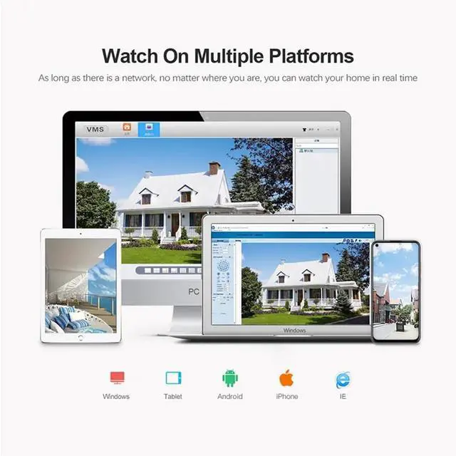Alt view image 5 of 6 - 5.0MP 20X Optical Zoom 5G WiFi IP Camera Outdoor IP66 Waterproof Security Protection Video Surveillance CCTV System