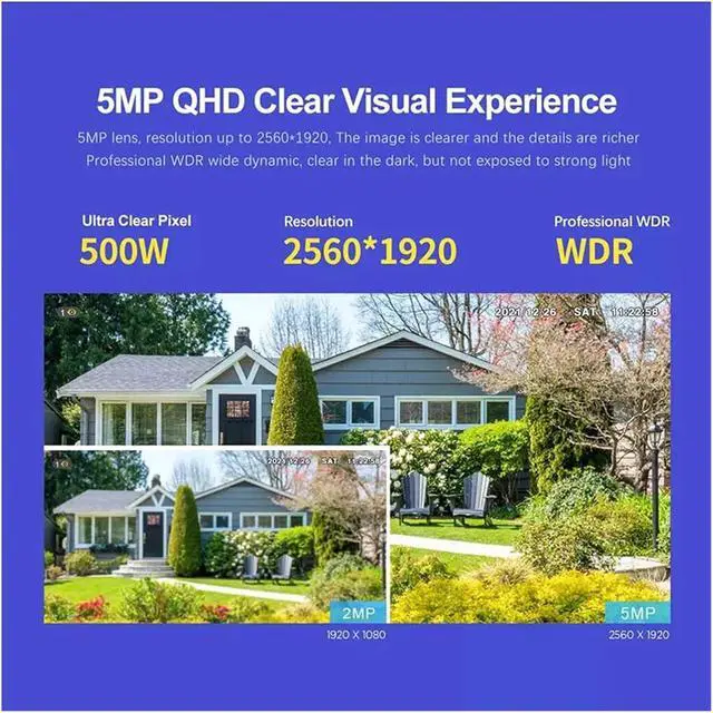 Alt view image 4 of 6 - 5.0MP 20X Optical Zoom 5G WiFi IP Camera Outdoor IP66 Waterproof Security Protection Video Surveillance CCTV System