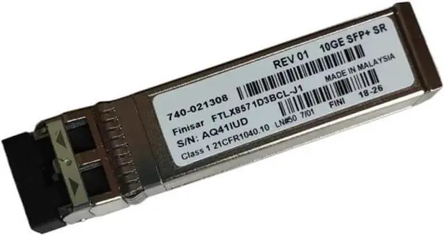 Main image of SFP 10g Optical Switch EX-SFP-10GE-SR 740-021308 FTLX8571D3BCL-J1 10GE-SR 10GBASE-SR 850nm 300m Transceiver 10GB