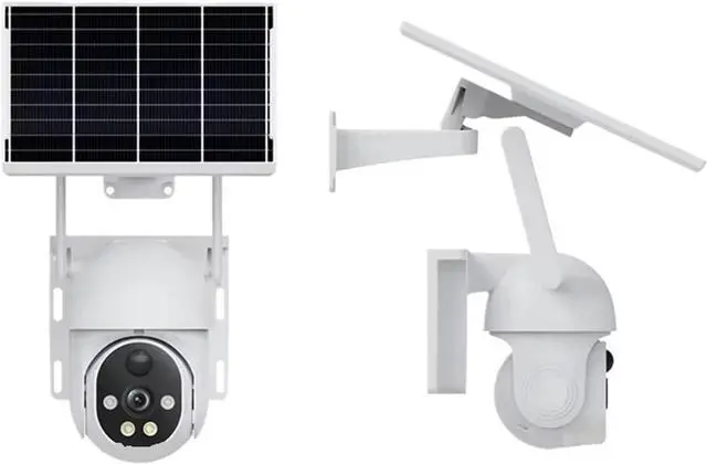 Main image of 4G WiFi Solar Outdoor Security Camera Dual Lens Human Auto Tracking Wireless Surveillance Cam