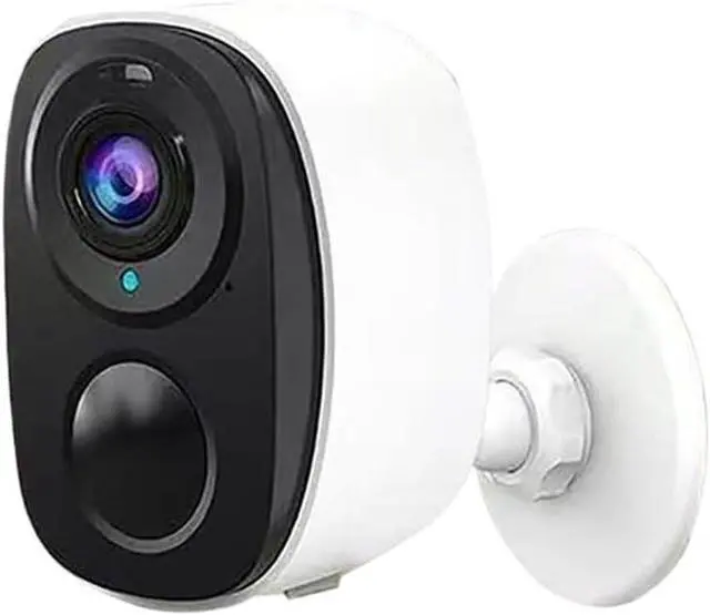 Main image of 2K 4MP Wireless Battery Powered Security Camera, Motion Detection, Weatherproof WiFi Surveillance(Belt 64G,EU_White)