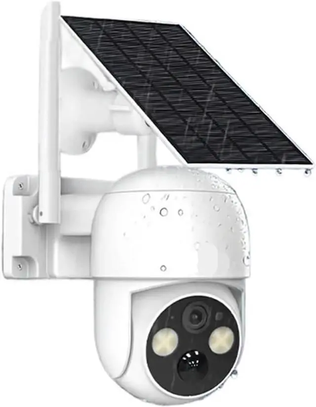 Main image of Wireless WiFi Solar Security Camera, IP65 Weatherproof, Two-Way Talk, 128G TF Card Support, Wide Temperature Range