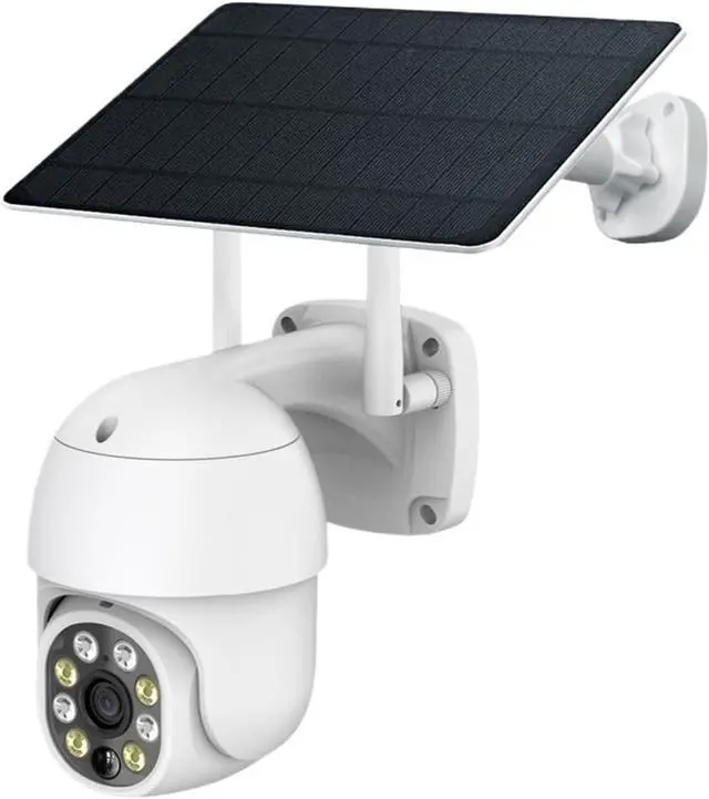 Main image of 3MP Solar Battery WiFi PTZ Security Camera Outdoor, Auto Tracking PIR Motion Detection Tuya Smart Life Low Power Surveillance Cam(Camera 128G)