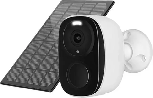 Main image of 3MP Battery WiFi Outdoor Security Camera with Spotlight Siren, Two-Way Audio Waterproof Surveillance Cam(1 Set Solar Cam)