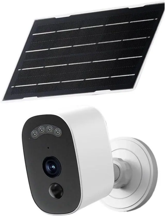 Main image of Solar Outdoor Security Camera, 2K 2.4G WiFi IP Surveillance Cam with PIR Human Detection, Color Night Vision for Home Protectio
