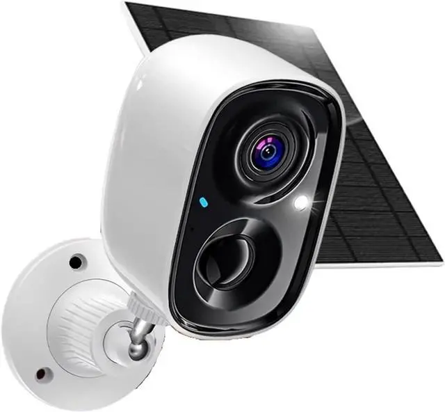 Main image of 5MP Solar WiFi Security Camera, Waterproof Outdoor Surveillance Cam with Spotlight Siren & Motion Detection(WiFi Solar 32G Card)
