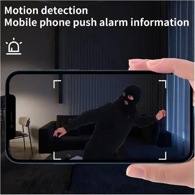 Alt view image 6 of 6 - 1080P WiFi Indoor Security Camera with Motion Detection, APP Remote Control Surveillance Camera