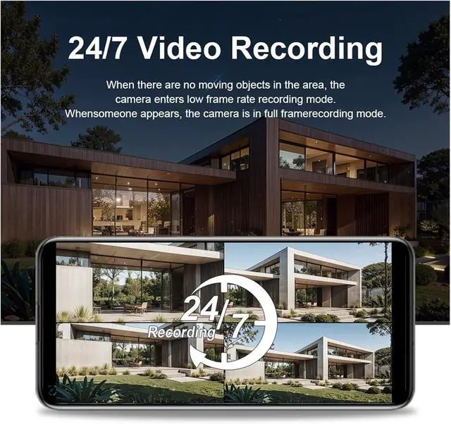 Alt view image 5 of 7 - Solar Powered 4G Outdoor Security Camera 20MP 2X Optical Zoom 3-Axis PTZ Auto Tracking 24H Recording AOV(4G Cam Add 32G)