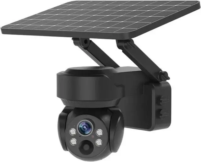 Main image of 3MP 4G WiFi Solar Security Camera Outdoor, 4X Zoom Two-Way Audio Motion Detection IP65 Waterproof Surveillance Cam