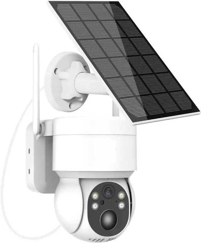 Main image of 4MP Solar WiFi PTZ Security Camera Outdoor, 360° View Wireless CCTV Surveillance Cam with Alarm Solar Powered