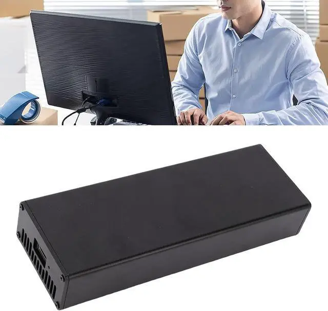 Alt view image 2 of 7 - 10G Ethernet Adapter, Aluminum Alloy USB4 Network Card 10Gbps SFP Optical Interface Plug and Play