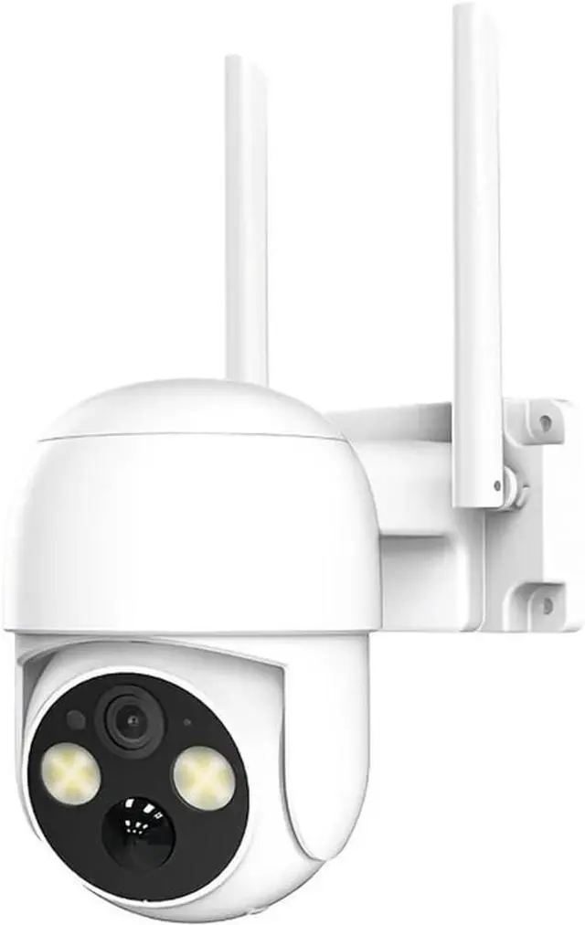 Main image of 3MP Pan Tilt Solar Security Camera Outdoor, 355° Rotation 6000mAh Battery Full Color Night Vision PIR Detection IP65 Waterproof Surveillance Cam