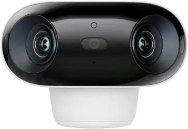 Main image of 180° Dual-Lens 8MP 4K Solar Battery Powered Outdoor Security Camera 2.4G WiFi Color Night Vision AI Human Detection Home Surveillance(Camera)