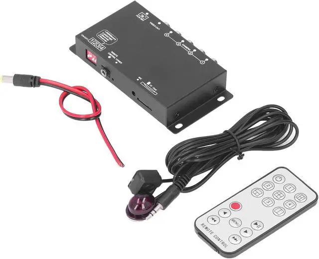 Alt view image 3 of 7 - Aramox Mobile Digital Video Recorder ABS and Metal 4 Channel Mini MDVR 1080P H264 Recording DC 12V 24V for School Buses Tank Trucks Engineering Vehicles