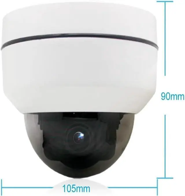 Alt view image 7 of 7 - PTZ Dome POE IP Camera 4K 8MP Outdoor Audio Auto Focus Security Surveillance 5X Zoom 5MP P2P CCTV Camera(48V POE 5MP)