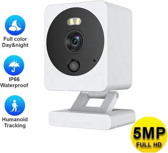 Alt view image 2 of 7 - 5MP IPC Tuya Baby Monitor WiFi Security Protection Camera Smart Life Home Night Vision Two Way Audio Cam