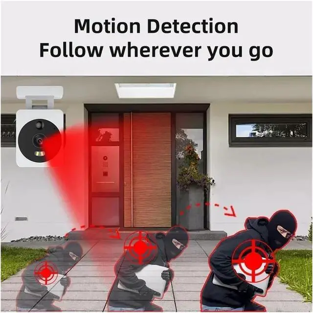 Alt view image 6 of 7 - 5MP IPC Tuya Baby Monitor WiFi Security Protection Camera Smart Life Home Night Vision Two Way Audio Cam