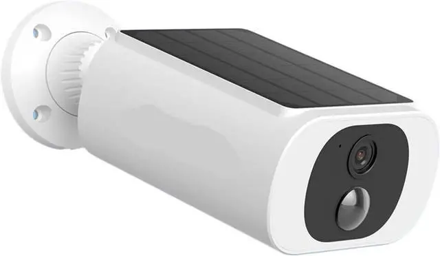 Main image of 2K Solar Powered Outdoor Surveillance Cam, WiFi Security Device with Built-in Battery Humanoid Detection Flash Alarm Night Vision