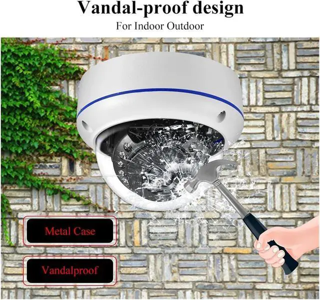Alt view image 5 of 6 - AHD Camera 1080P 720P 5MP 2.8mm Lens Dome Outdoor Waterproof Security Protection Night Vision Motion Detect CCTV Camera(2.8mm,1080P_NTSC)