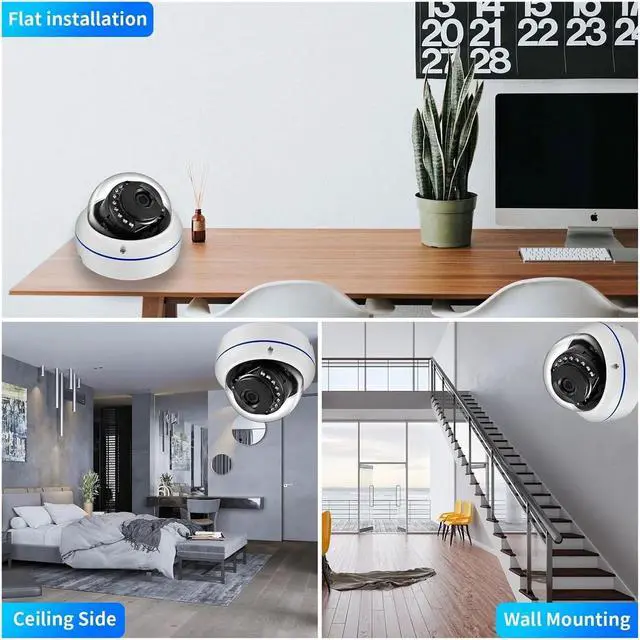 Alt view image 4 of 6 - AHD Camera 1080P 720P 5MP 2.8mm Lens Dome Outdoor Waterproof Security Protection Night Vision Motion Detect CCTV Camera(2.8mm,1080P_NTSC)