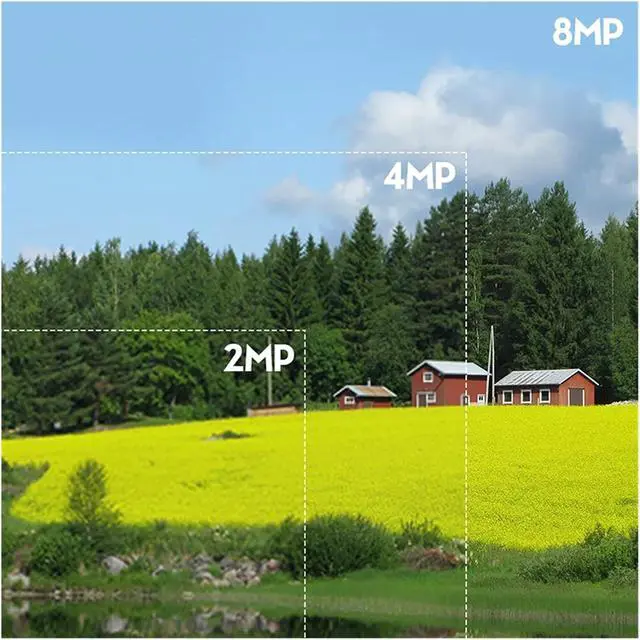 Alt view image 2 of 6 - IPC-HDW2441T-S 4MP 4K IR Outdoor Camera Built-in Microphone SD Card Solt Up to 256G Security Monitor(2.8mm,4MP Black)