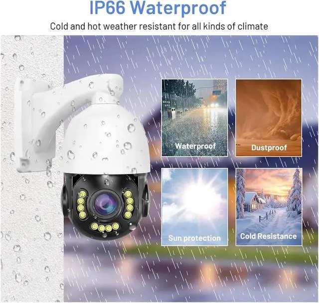 Alt view image 6 of 7 - Full Color AHD Hybrid PTZ Camera 30X Zoom Day Night Surveillance Digital TVI CVI CVBS Analog HD 5MP Closed CCTV Security Camera(AHD 5MP)