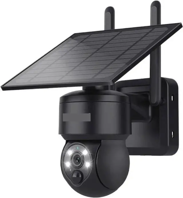 Main image of 3MP Solar PTZ Camera Security WiFi CCTV Waterproof Surveillance Solar Camera Outdoor Night Vision(WiFi ADD 128GB)