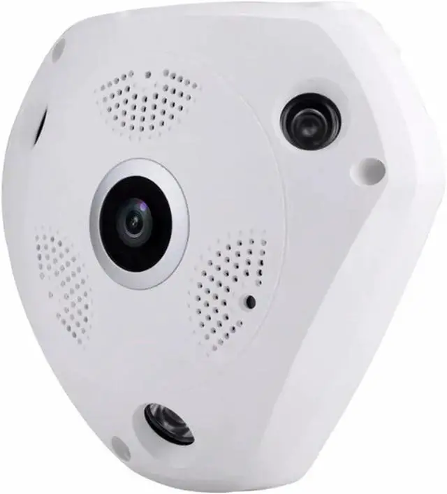 Alt view image 5 of 6 - 4K 8MP 5MP Fisheye Camera IP 1080P POE Indoor Home Security Panaromic 180 360 Degree IP Dome CCTV Camera Motion Detection(1.56mm,5MP DC 12V)