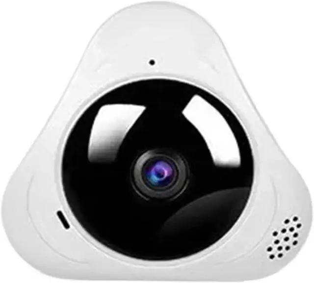 Main image of 360° WiFi Panoramic Camera 1080P HD Security Protection Fisheye IP Cam Smart Home Night Vision CCTV Small Surveillance Camcorder(64G)