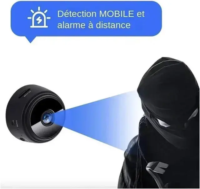 Alt view image 2 of 6 - 1080P HD WiFi Wireless Indoor IP Security Camera, Built-in Audio CCTV Video Monitor for Home Safety Protection