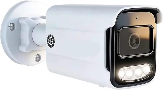 Main image of CCTV PoE IP Security Camera Outdoors Waterproof Two-Way Audio Color Night Vision 4K 8MP 5MP 4MP Surveillance Camera for Options(6mm,4K 8MP_POE48V_White)