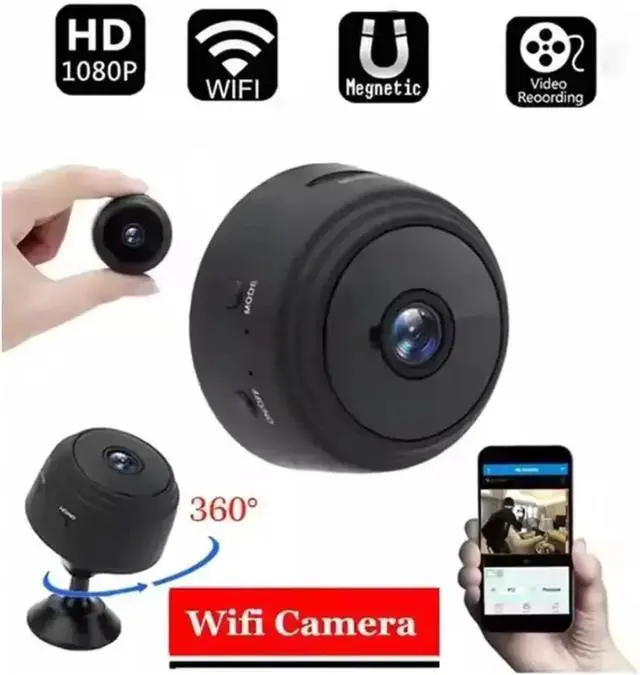 Alt view image 7 of 7 - 1080P HD Mini WiFi IP Camera, Intelligent Home Security Monitor with Mobile Remote Viewing
