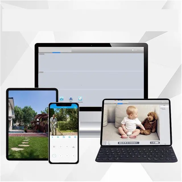 Alt view image 2 of 6 - 8MP 4K IP Camera Outdoor Ai Face Detection H.265 8 CCTV RTSP Color Night Vision 4MP POE Human Audio Security Camera(2.8mm,4MP POE AI Camera)