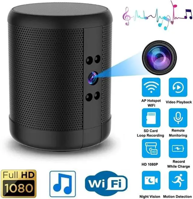 Alt view image 3 of 7 - 2K WiFi Security Video Recorder, 140° Wide Angle Night Vision Camera with 2-Way Audio & Loop Recording for Office Use(Camera with 128GB)