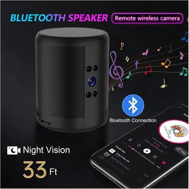 Alt view image 7 of 7 - 2K WiFi Security Video Recorder, 140° Wide Angle Night Vision Camera with 2-Way Audio & Loop Recording for Office Use(Camera with 128GB)