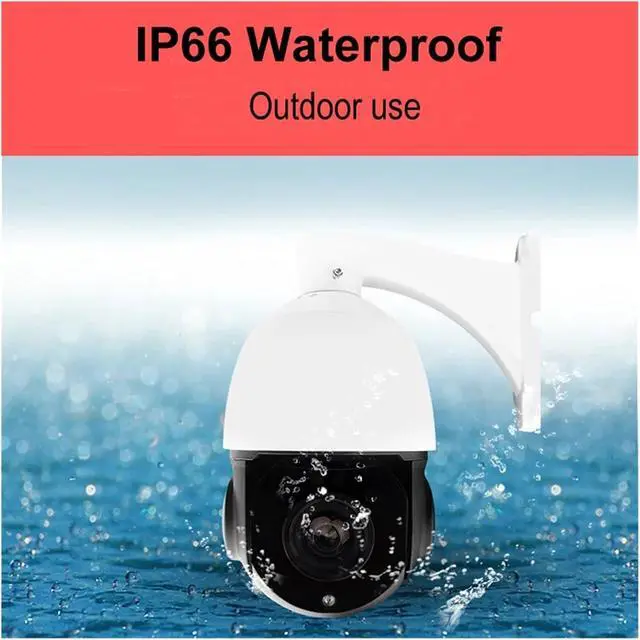 Alt view image 5 of 6 - PTZ IP 8MP 6MP 5MP 30x 4K POE IP PTZ Camera with Two Way Audio(UK Plug,5MP POE Auto Track)