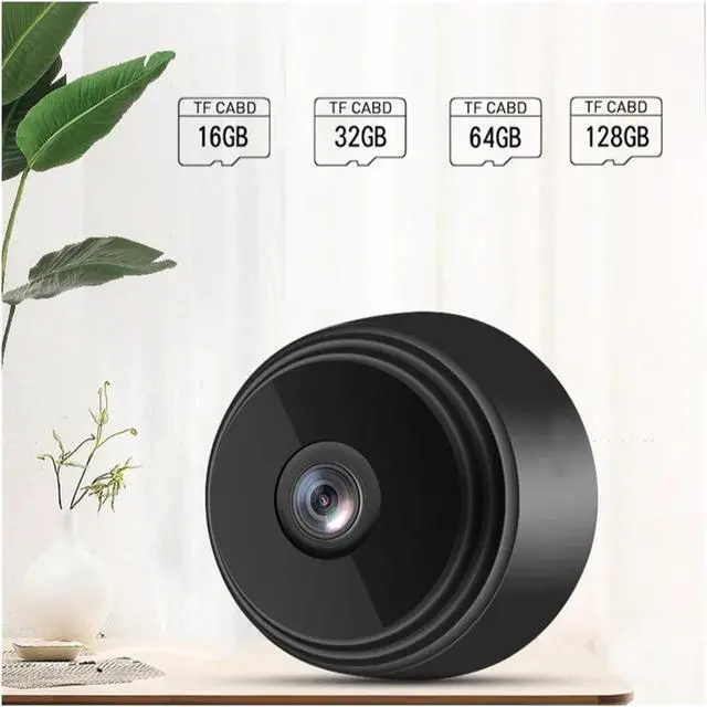 Alt view image 6 of 6 - 1080P Portable Mini Wireless WiFi Security Camera, Lightweight Surveillance Cam with Clear Night Vision & Motion Detection for Home Monitoring